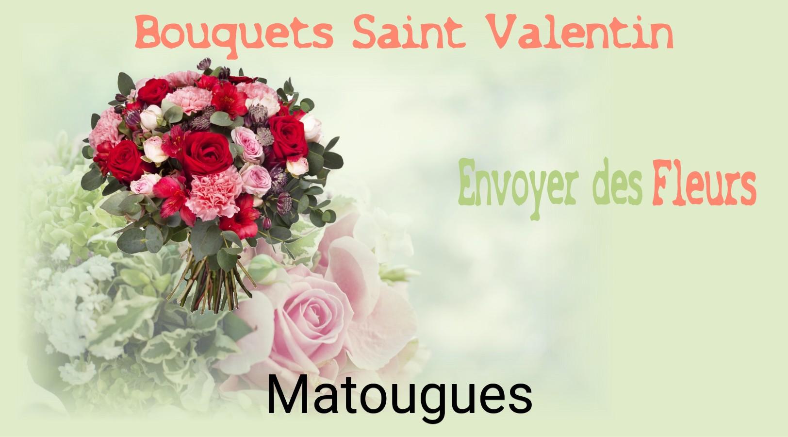 Roses de Saint-Valentin livrées à Matougues